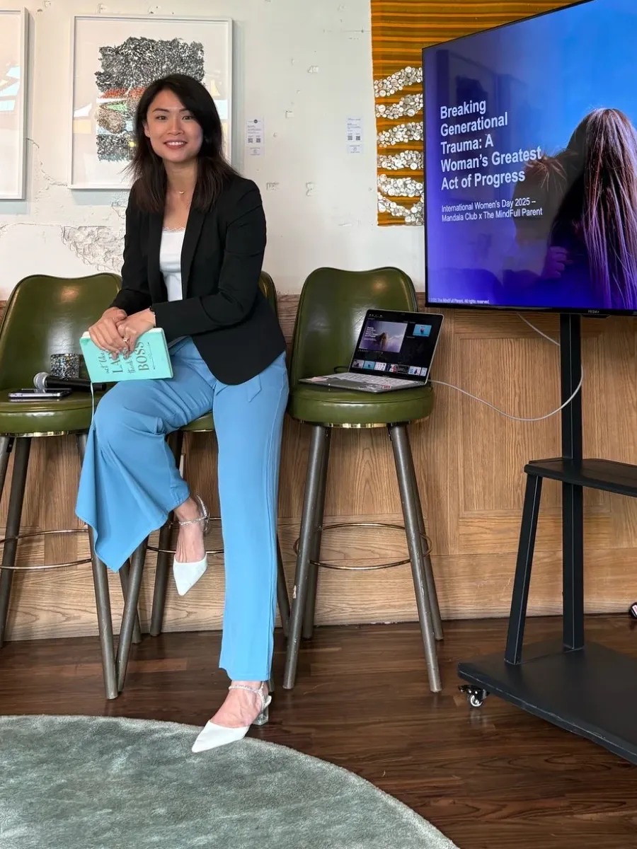 Michelle Lim at her International Women’s Day 2025 talk with Mandala Club